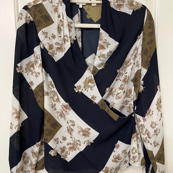 Ted Baker Cream Taupe Blouse - Picture 1 of 5
